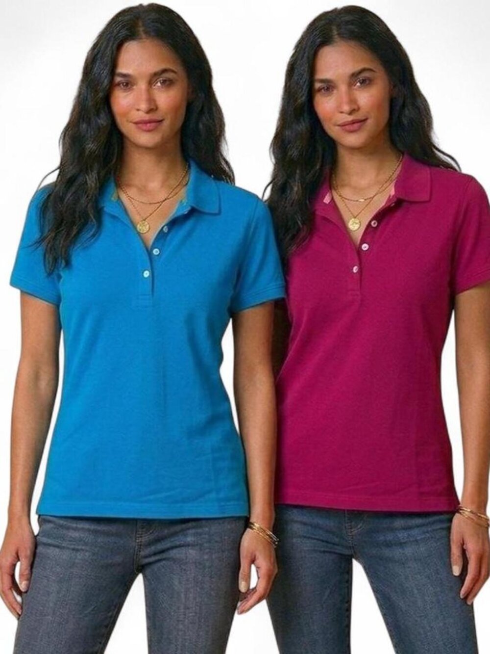 Kate Hill Collared Polo Tshirt Set